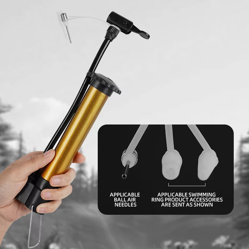 Xunting-Pompe à air manuelle pour vélo VTT 80 PSI