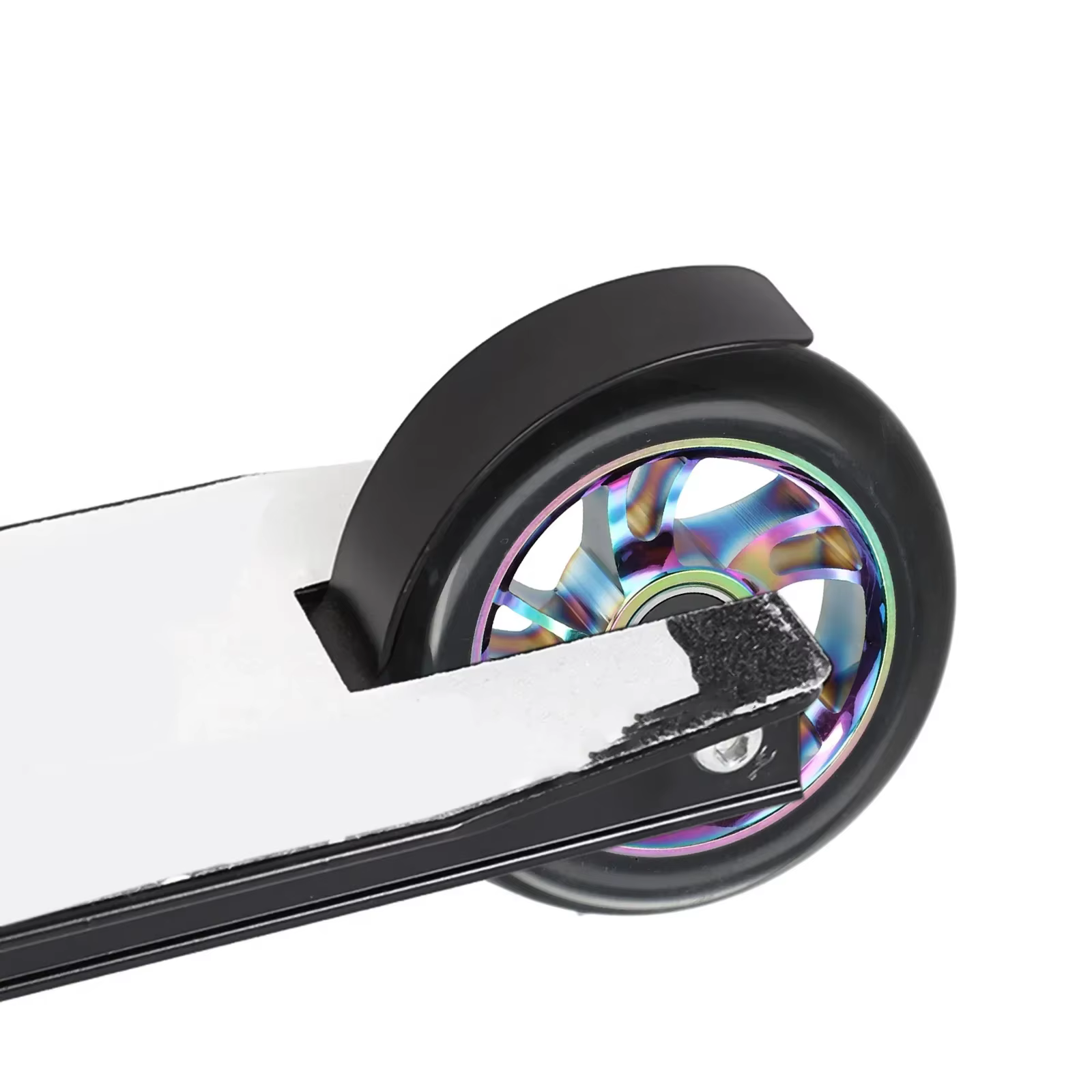 Pour les Sports extrêmes 100mm 3.9 pouces Pro roues de Scooter en alliage d'aluminium conception de moyeu de roue