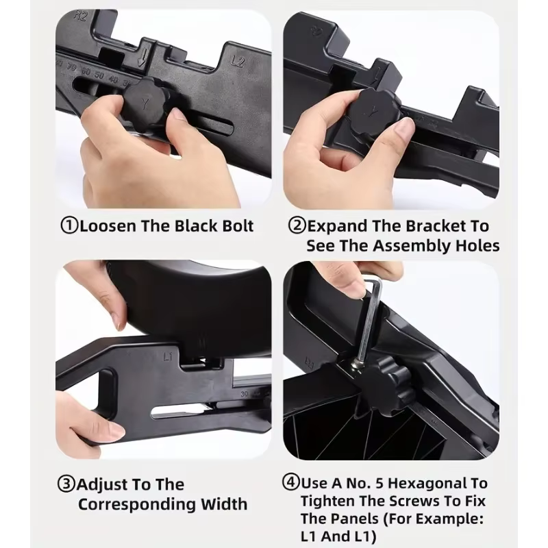 Support de rangement professionnel réglable pour vélos