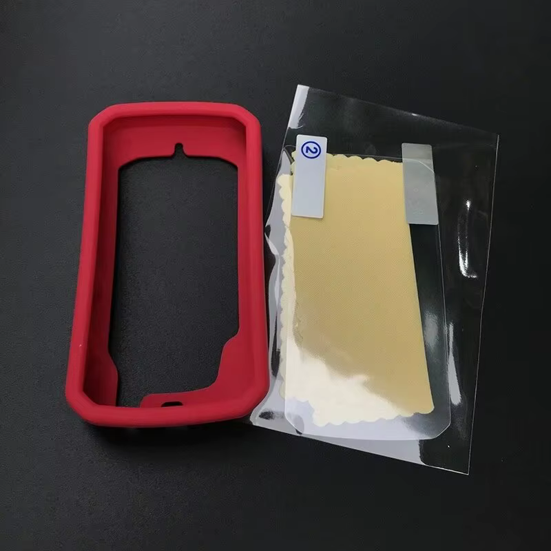 Bryton Rider 750 étui vélo ordinateur couverture en Silicone dessin animé caoutchouc de protection avec Film HD pour Bryton750