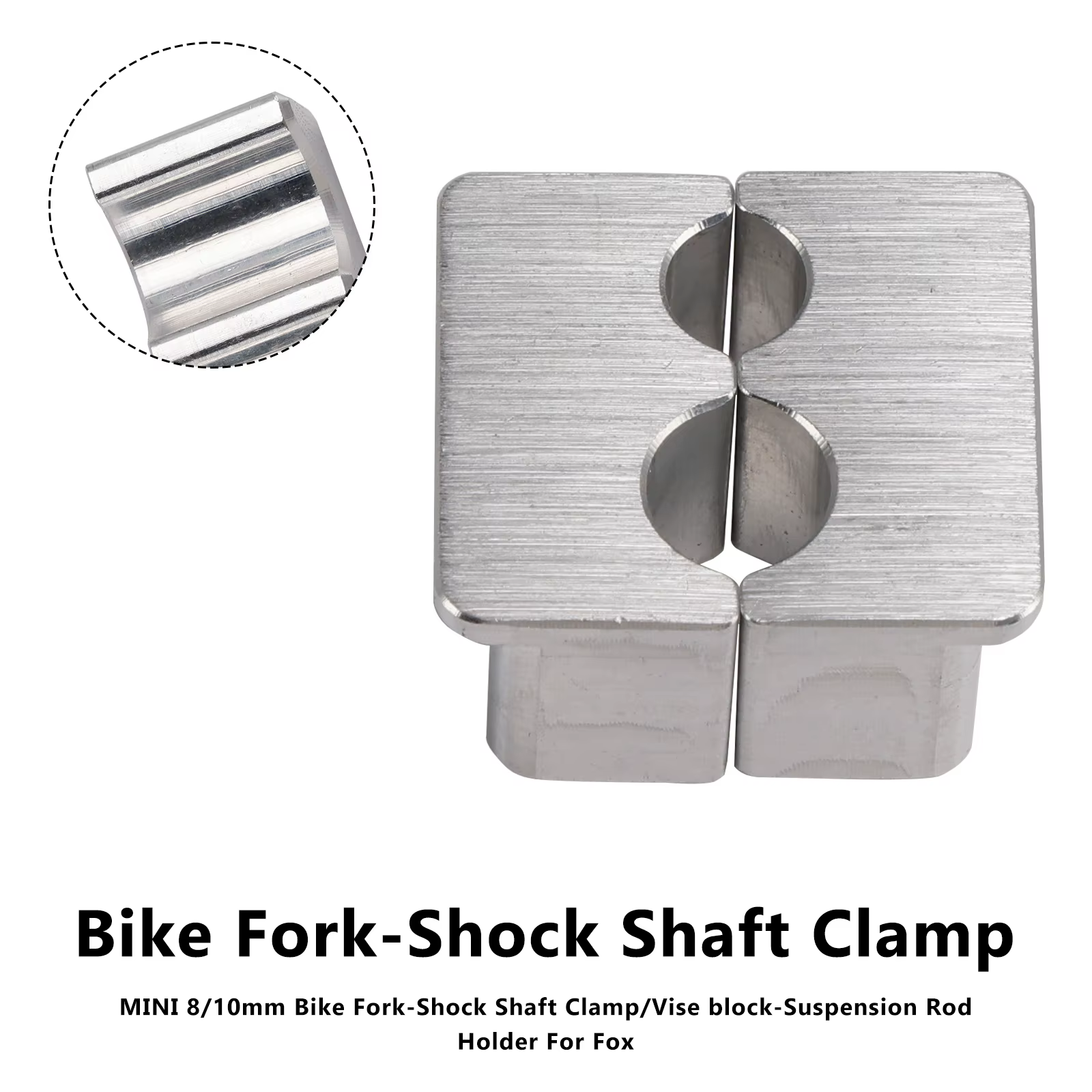 Areyourshop Mini pince d'arbre de Suspension de vélo 8/10mm pour fourche Fox et Service de choc arrière
