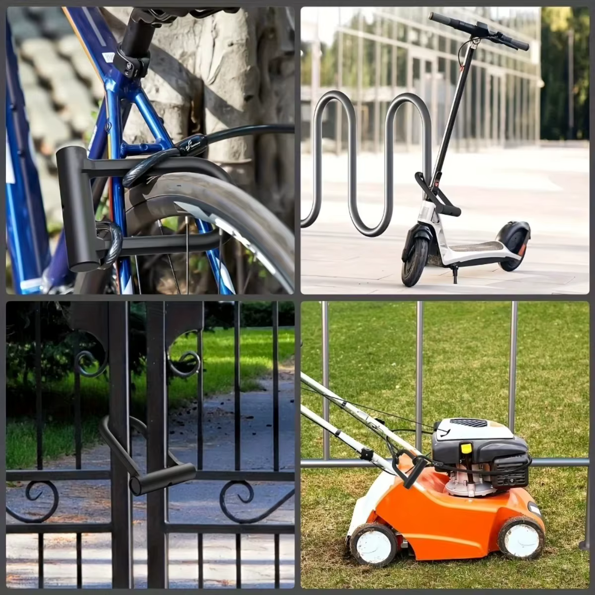 Serrure de vélo antivol robuste