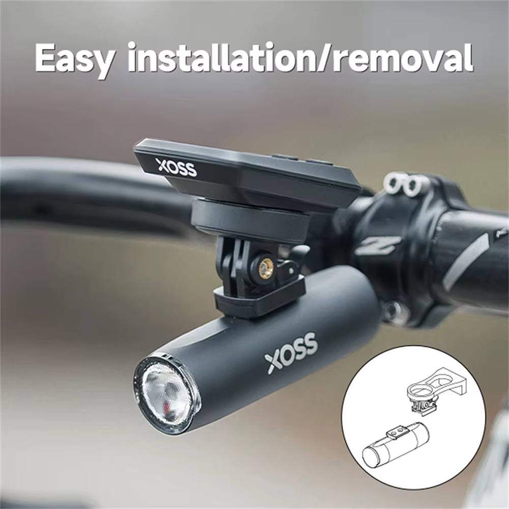 XOSS XL-800 vélo lumière phare étanche USB Rechargeable route vtt avant lampe