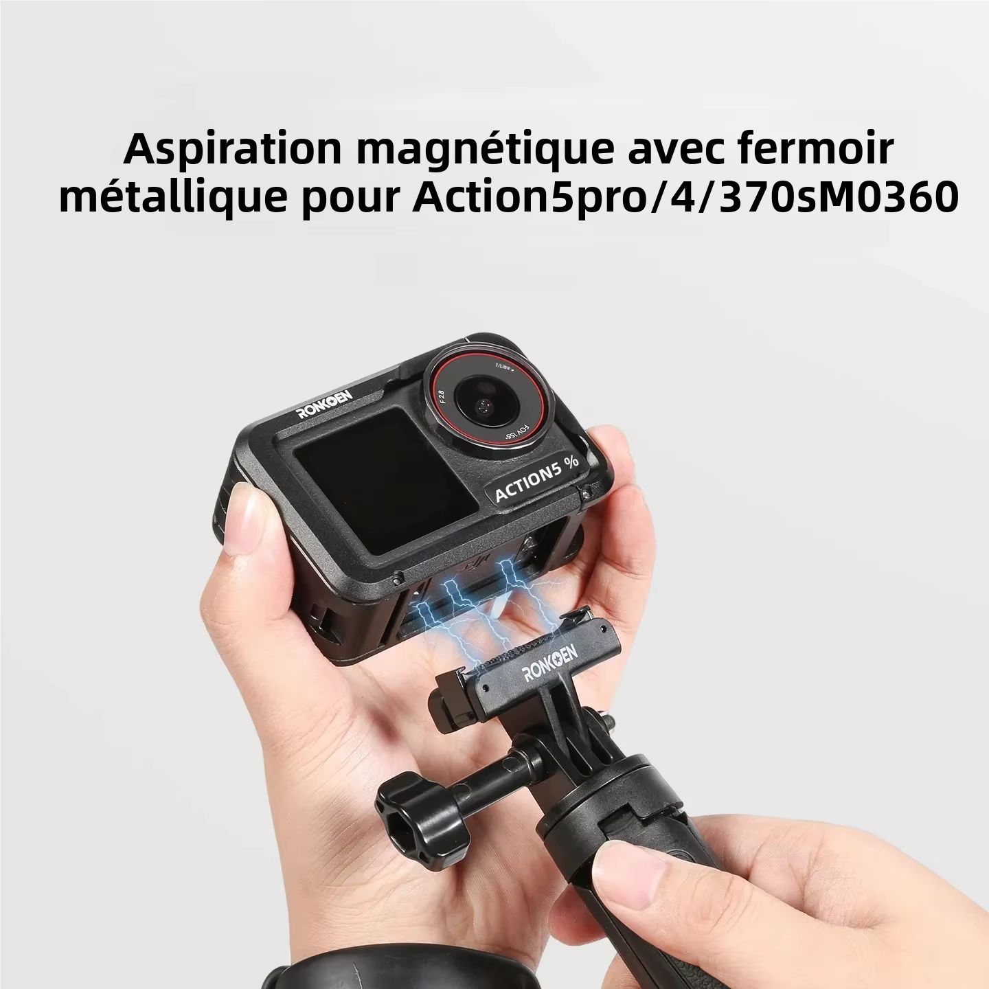 Ronkoen – Base d'adaptateur magnétique à dégagement rapide
