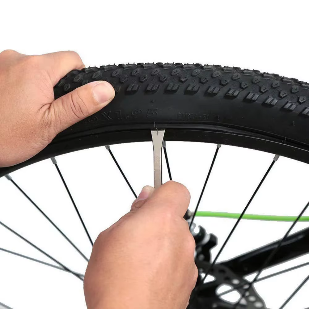 Levier de réparation de tube de vélo en acier au carbone