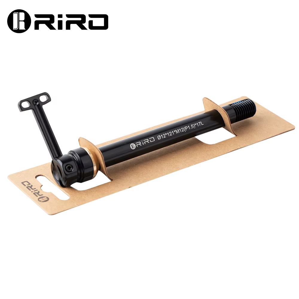 RIRO vélo caché dégagement rapide baril tige d'arbre 12/15MM ultraléger en alliage d'aluminium QR vtt