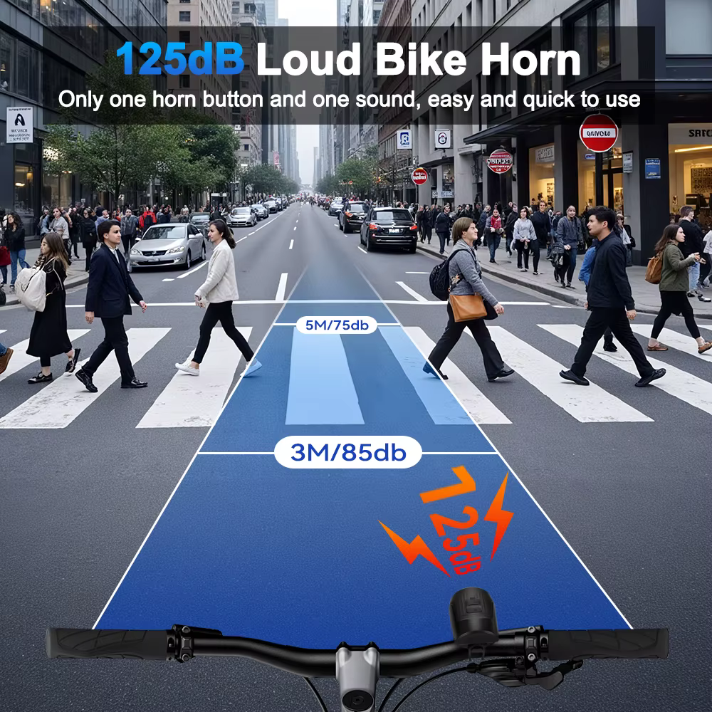 Klaxon de vélo électrique sonnette