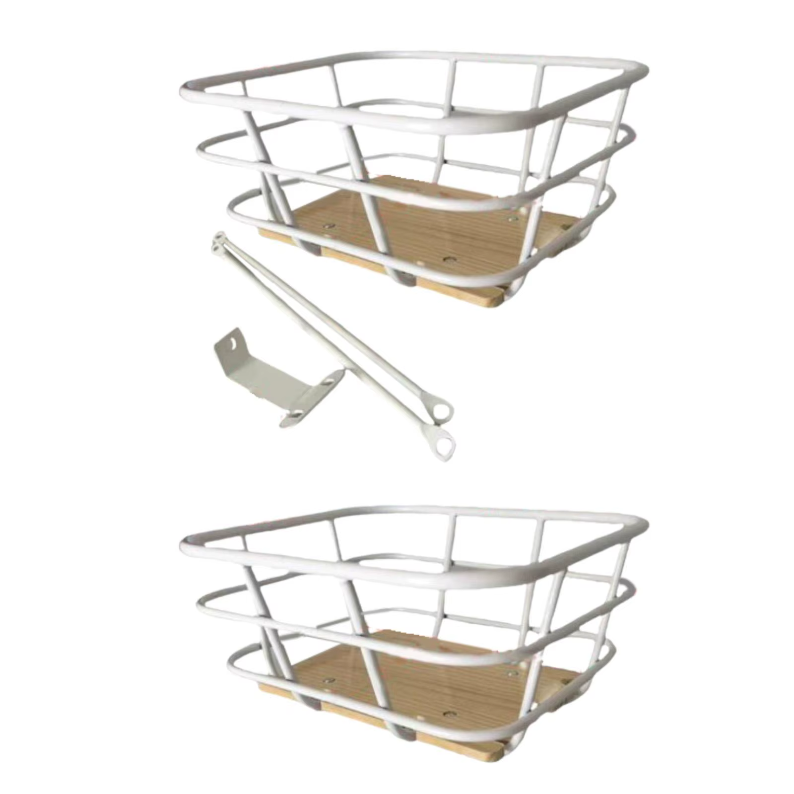 Panier avant de vélo, support de chargement de vélo