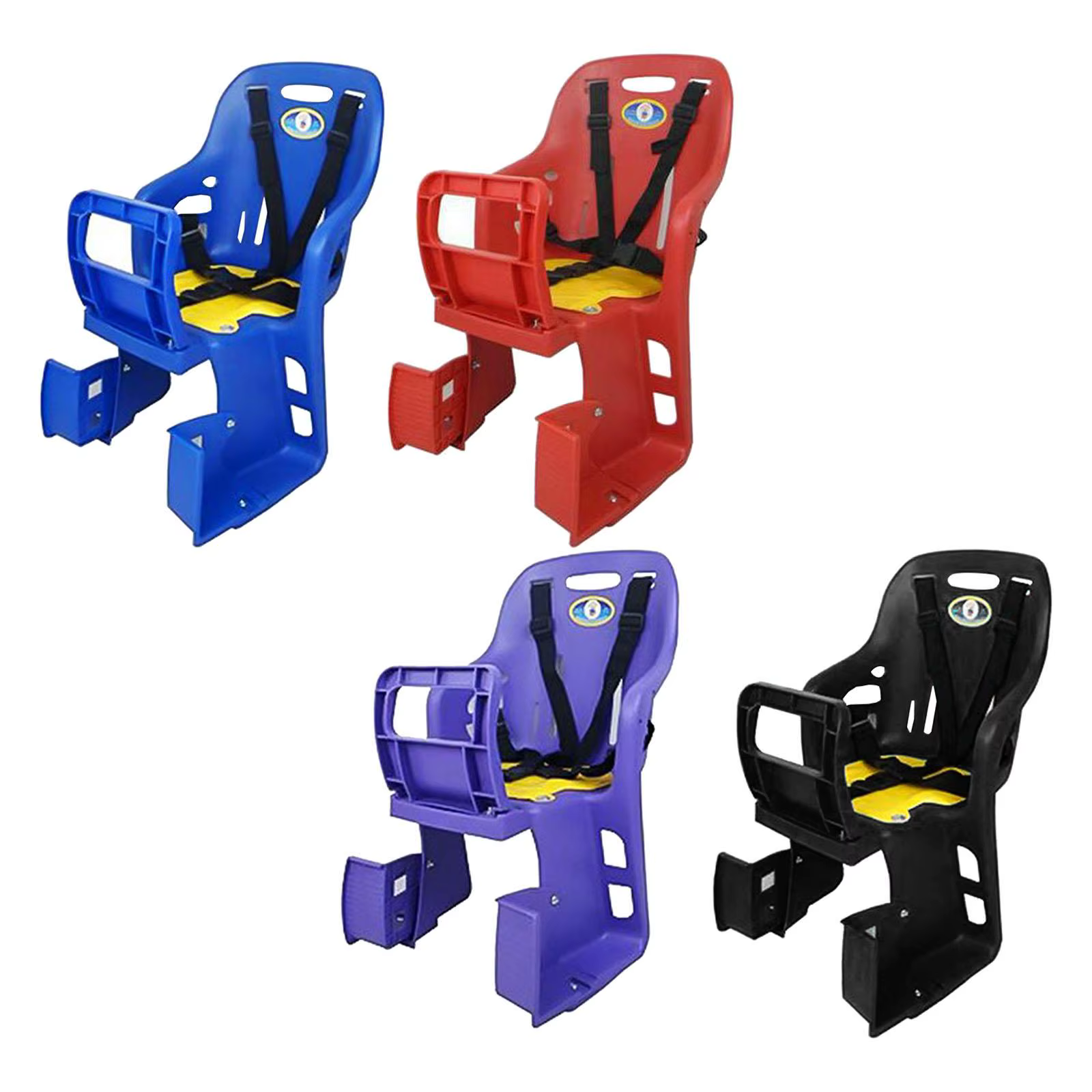 Siège arrière pour vélo d'enfant avec pédales