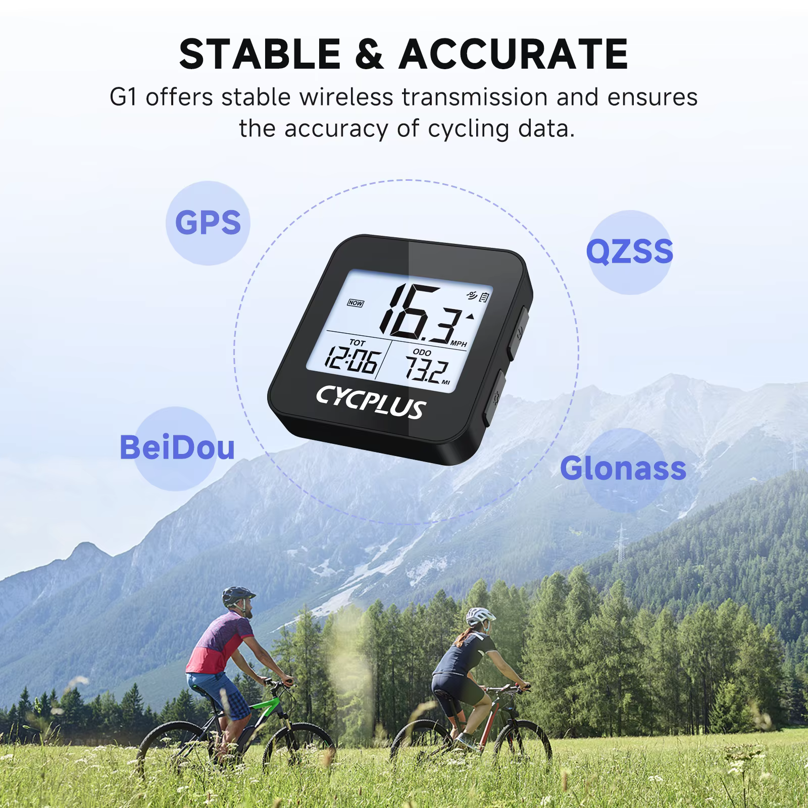 Ordinateur de vélo GPS