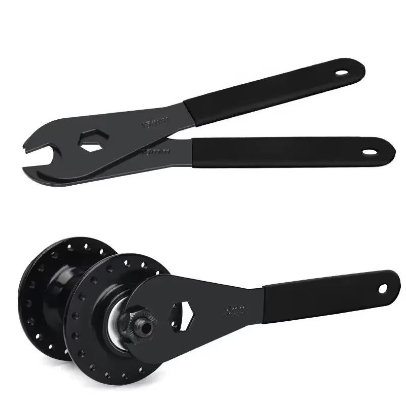 Clé à pédale de vélo 15 mm (1 pièce) pour montage/démontage de moyeux de VTT