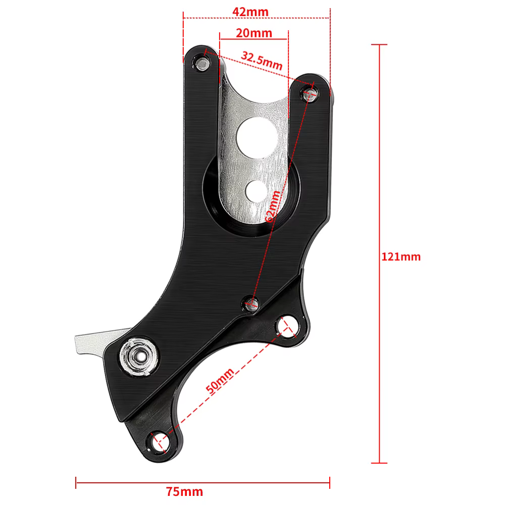 Adaptateur de frein à disque de vélo