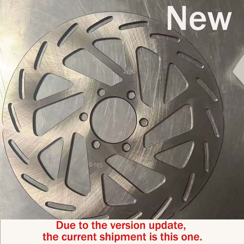 Rotor de frein à disque de vélo 160 mm avec 6 boulons