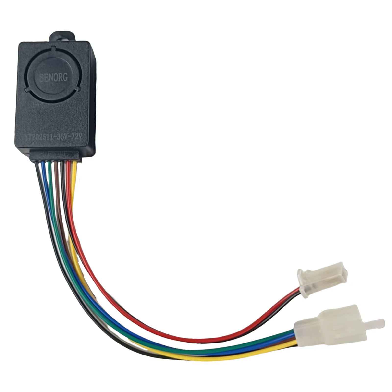 Système d'alarme de vélo électrique 48V 60V 72V avec deux interrupteurs