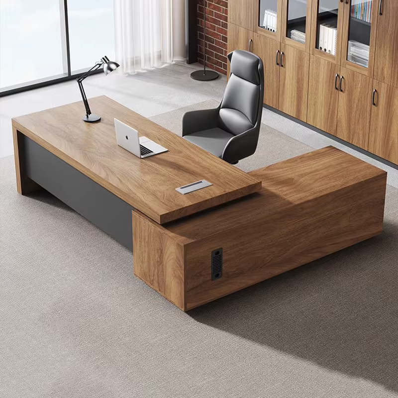 Bureau d'étude en bois, organisateurs d'ordinateur modernes, rangement, bureau bon marché, relaxant, Mesa Ordenador, meubles permettant de gagner de l'espace