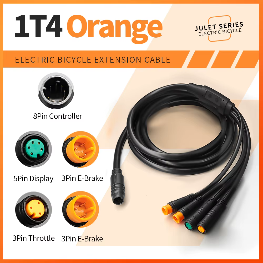 Contrôleur de câble étanche pour vélo électrique 1T4/1T5