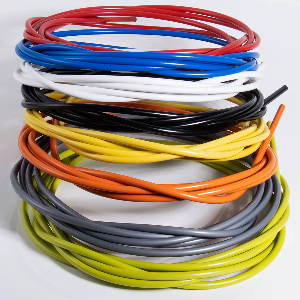 BOLANY – câbles de frein de vélo, tube de 5mm, câble de frein de 2.5m pour vélo de route et vtt, accessoires de vélo, 8 couleurs, haute qualité
