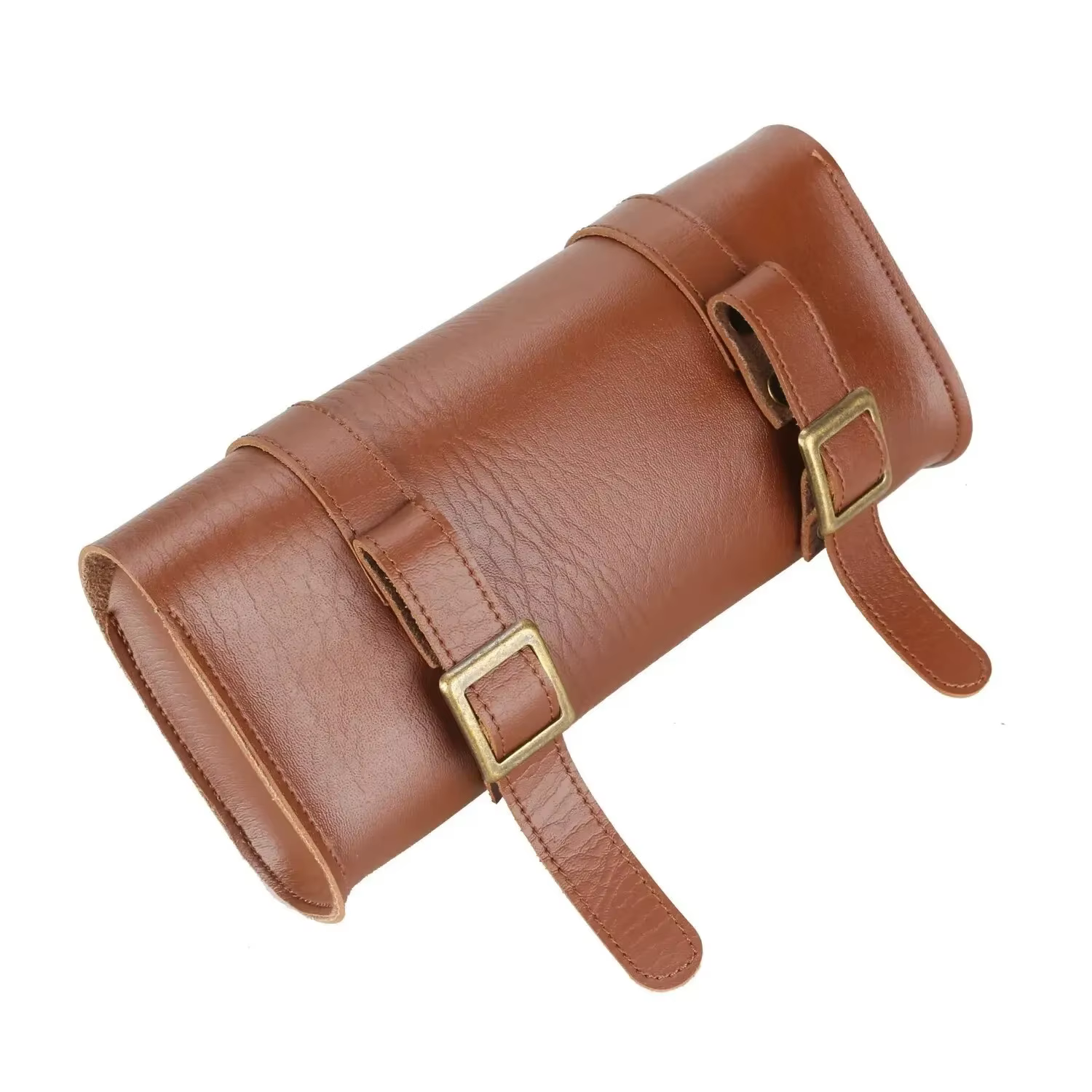 Sac de queue de vélo rétro en cuir PU