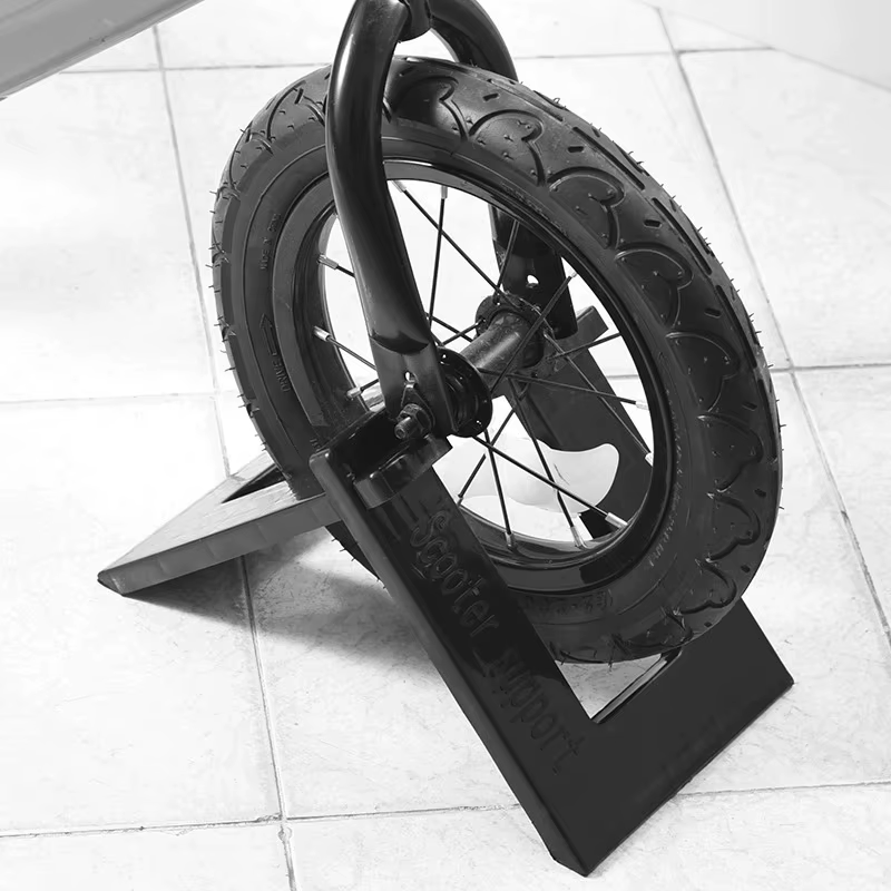 Support de stationnement pliable et portable pour trottinette et vélo