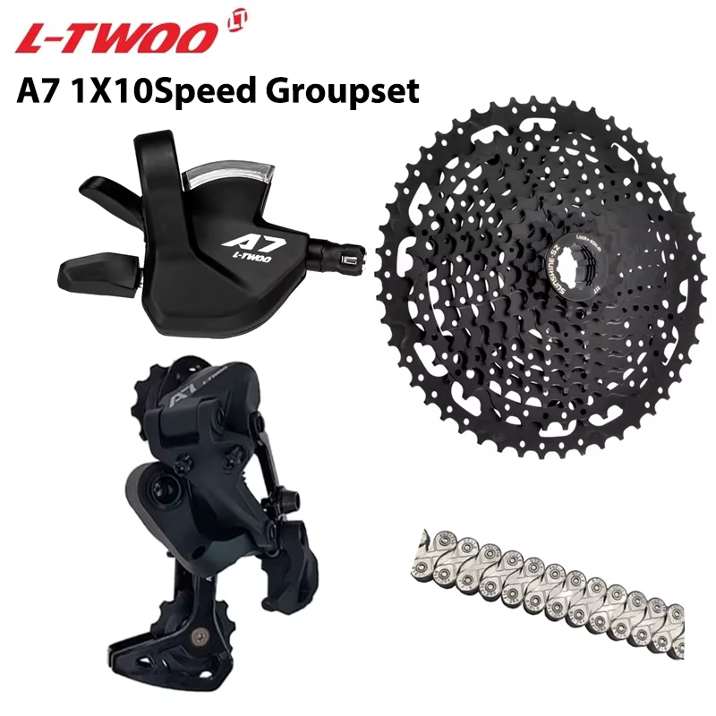 LTWOO A7 1X10S groupe 10 vitesses levier de changement de vitesse dérailleur SUNSHINE Cassette 36T 42T 46T 50T VXM chaîne pour pièces de VTT vtt