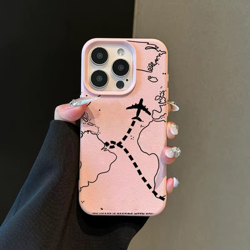 Coque pour VIVO V40 V50 V60 Lite Y04 Y29S Y400 Y33S Y21S Y22S Y17S Y03 Y04 Y18 Y28S Y28 Y39 Y31 X200FE avec motif avion