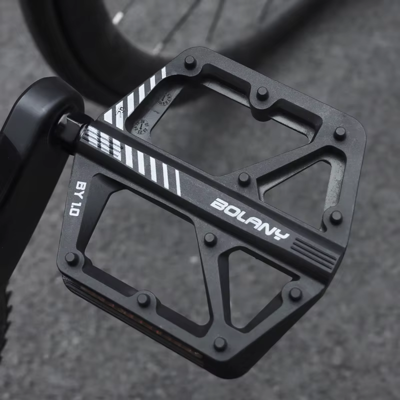 BOLANY Nylon pédale de vélo anti-dérapant VTT pédales anti-poussière joint étanche Double roulement