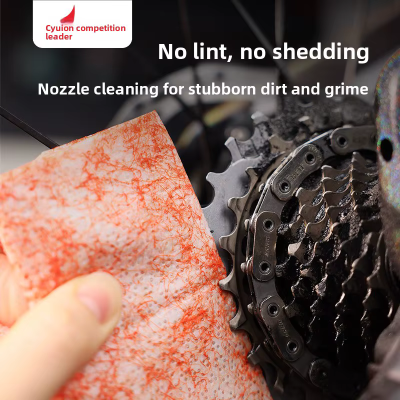 Chaîne de vélo, lingettes nettoyantes efficaces