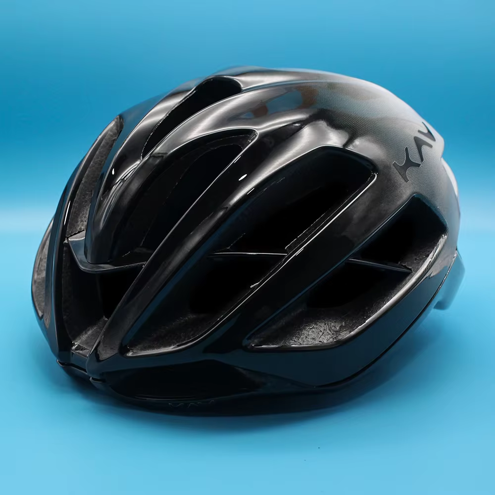 Casque de vélo de route Airbreaker rouge