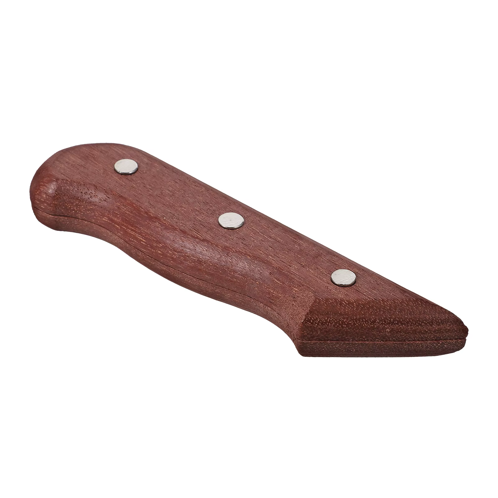 Accessoires pour manche de couteau, remplacement en bois, confortable, marron foncé, antidérapant, Design ergonomique, convient aux couteaux de cuisine, poignée de coupe