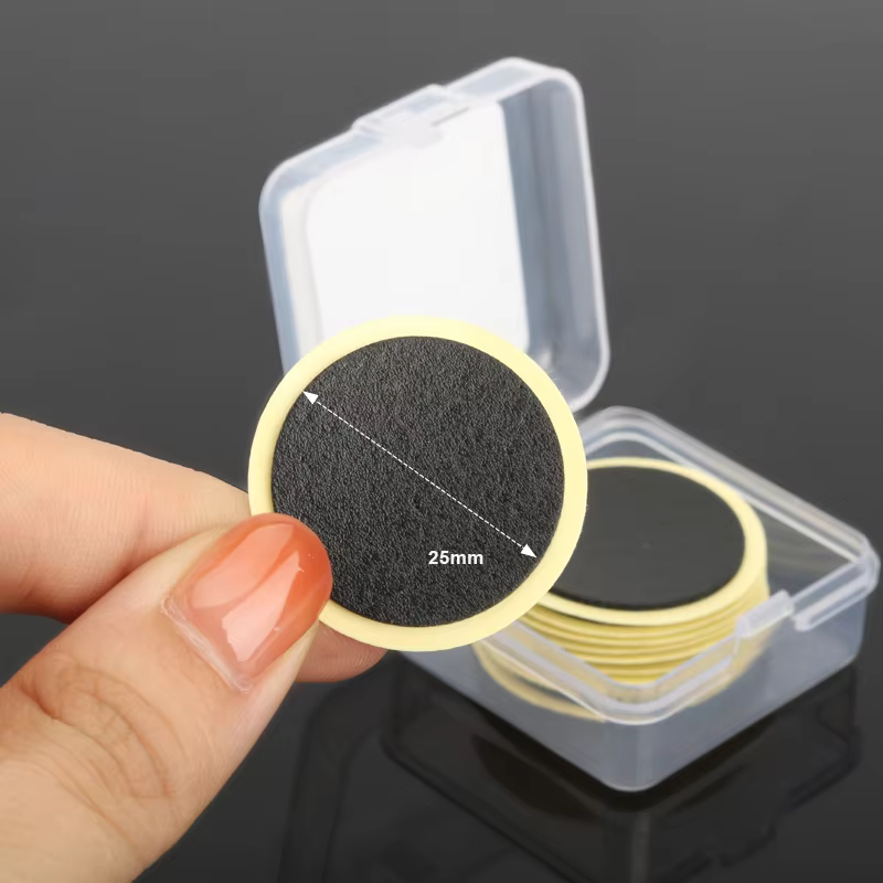 Kit de réparation rapide de chambre à air de vélo sans colle et auto-adhésif