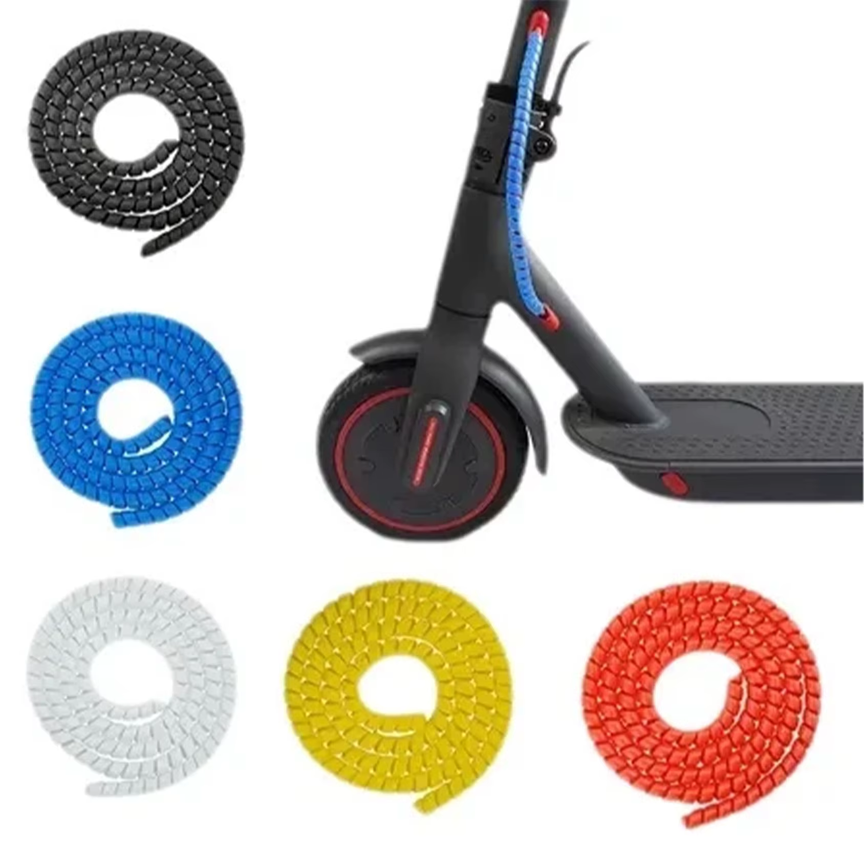 Manchon de câble en spirale de 2M