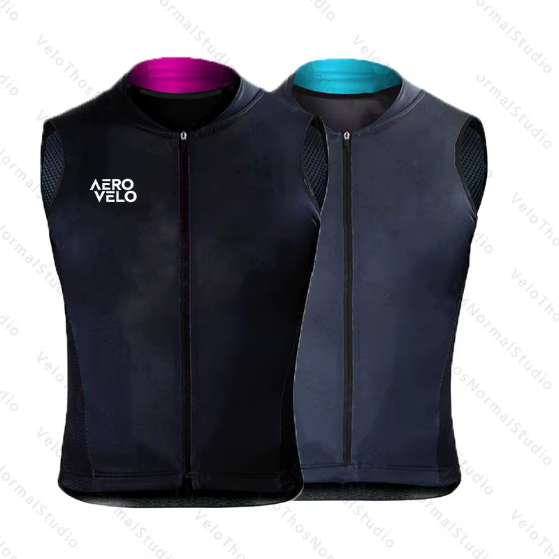 Gilet de cyclisme AERO VELO coupe-vent pour homme