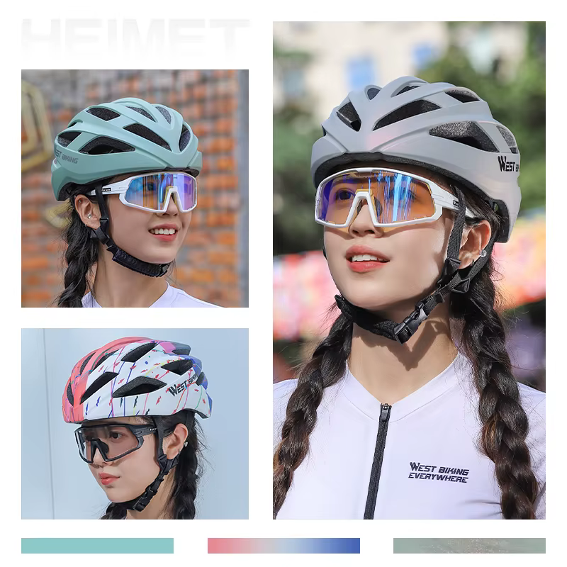 WEST BIKING-Casque de vélo léger pour femme