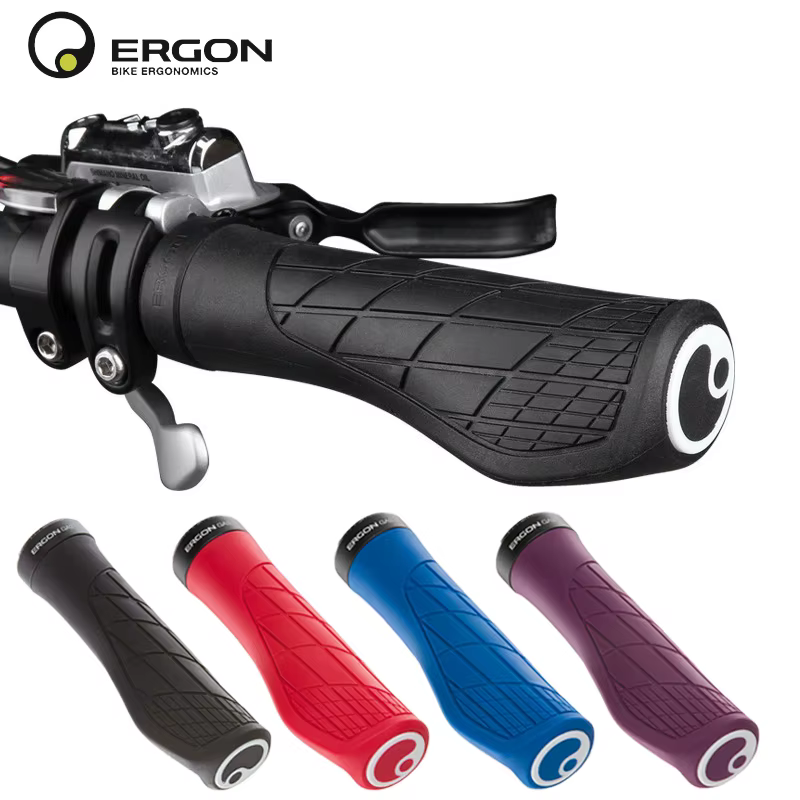 Ergon GA3 poignées ergonomiques pour vélo tout-montagne confort et Support de poignet pour vtt Trail antidérapant