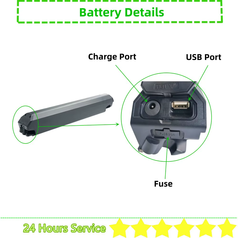 Nakamura E-Summit 710 E-bike Battery 36V 8.8Ah 10Ah 10.4Ah 14Ah 17.5Ah Saber Starter for Version 1 Freedom Fatty
