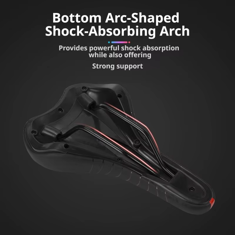 Selle de vélo ergonomique - Éponge haute résilience