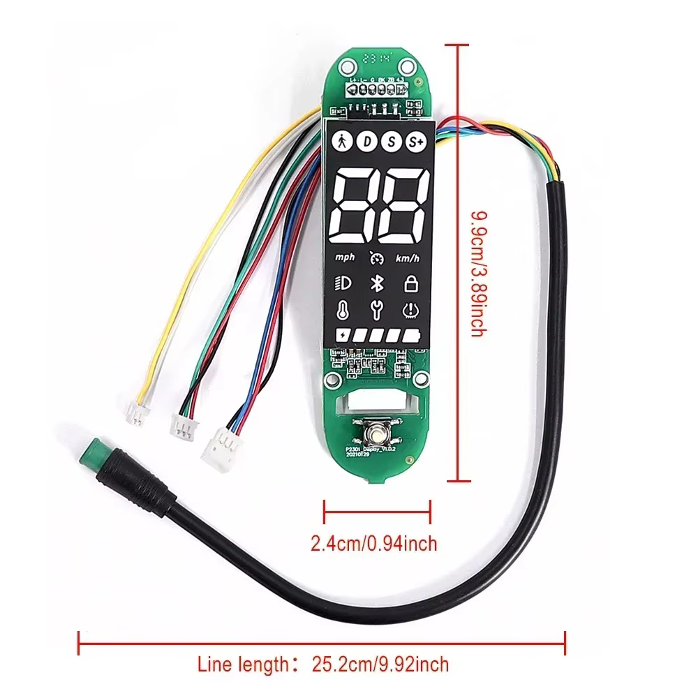 Pièces de rechange pour tableau de bord et circuit imprimé de trottinette électrique Xiaomi Mi4 Ultra
