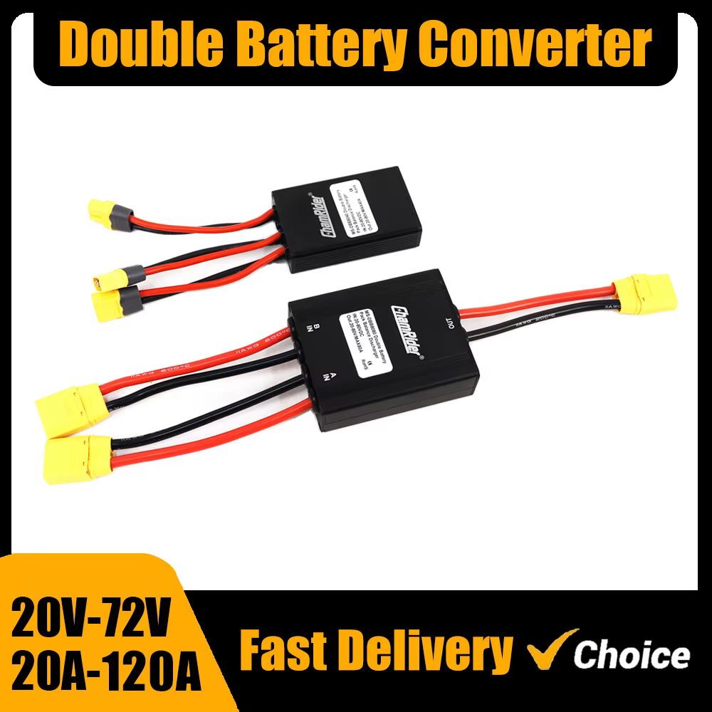 Convertisseur de décharge de batterie double