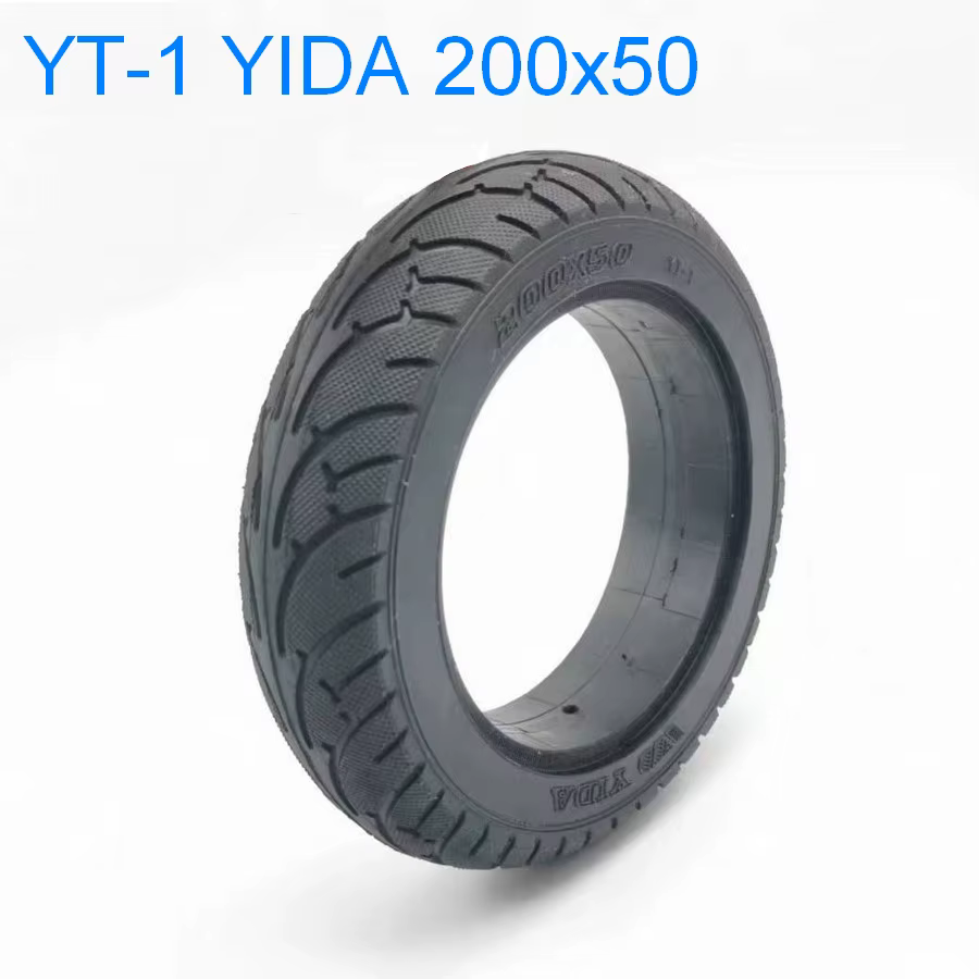 200x50 YIDA YT-1 pneu solide antidéflagrant pour Scooter électrique pliant Kugoo Speedway 8 pouces