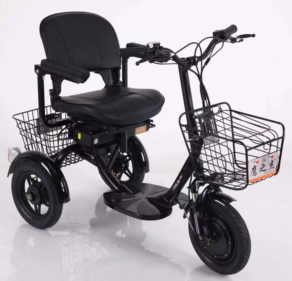 Scooter électrique pliant à double moteur longue portée