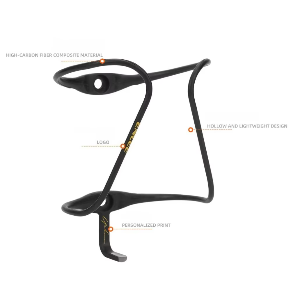 Porte-bidon de vélo Enlee en fibre de carbone haute performance 9g