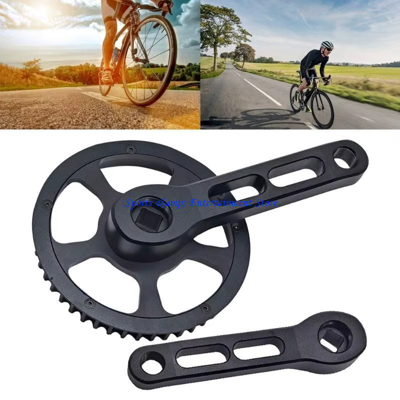 G7NF 46T 120mm pédalier trou carré pignon manivelle pour vélos montagne