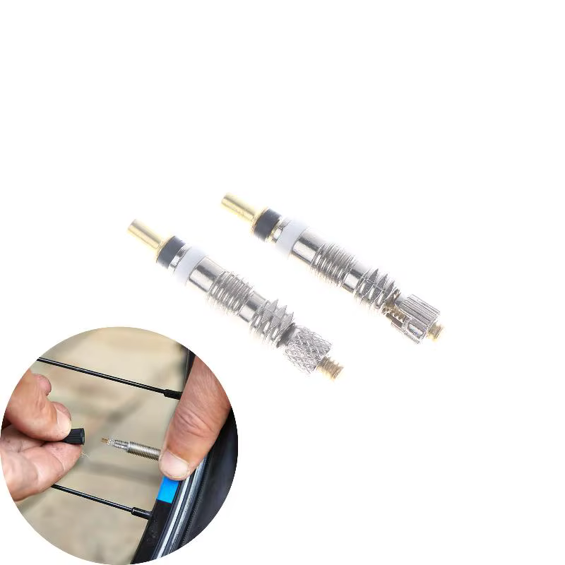 2/6/10 pièces – Noyaux de valve Presta amovibles en laiton pour réparation et remplacement de vélos de route (sans chambre à air)