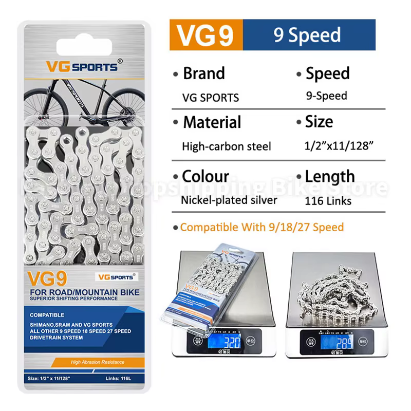 LTWOO A5 1X9 vitesses vtt vélo dérailleur groupe Compatible SHIMANO BANBOK 32T 36T Cassette volant VG chaînes pièces