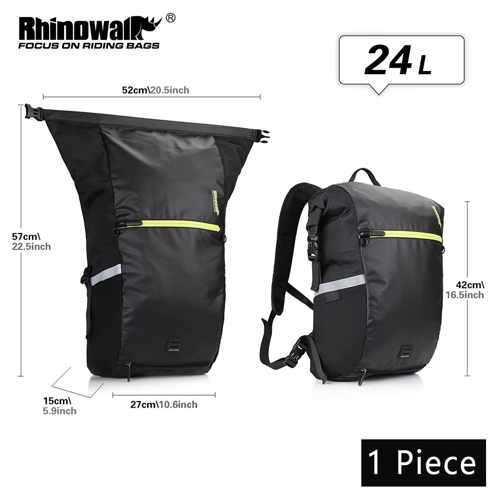 Sacoche latérale pour vélo Rhinowalk 24L