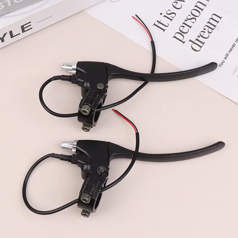 1 paire de leviers de frein arrière pour vélo électrique