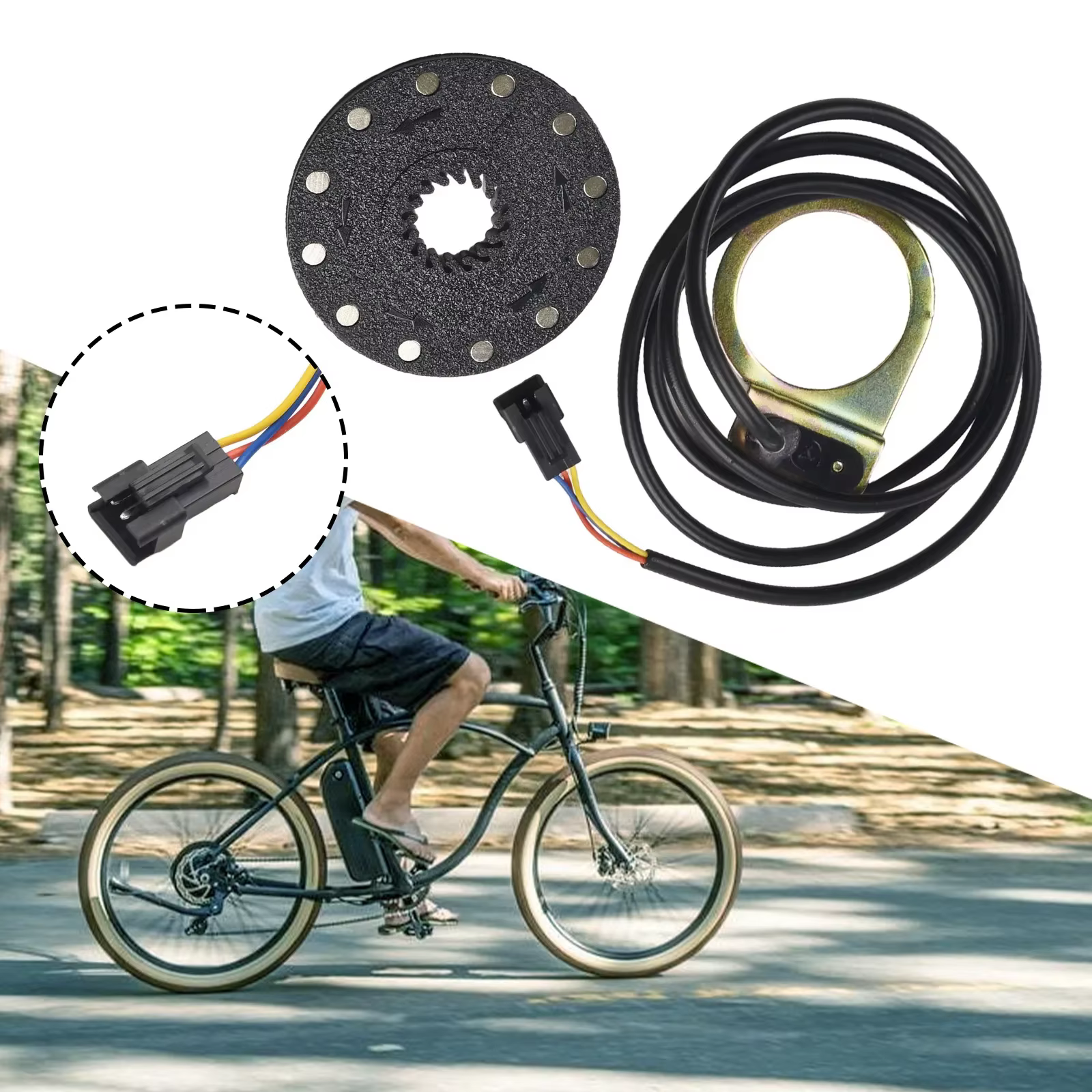 Pédale de vélo électrique