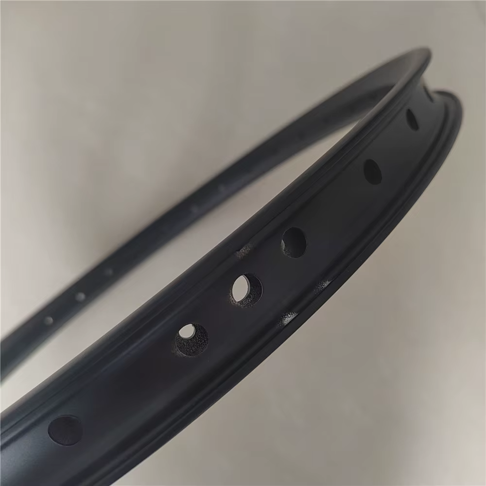 Vélo Électrique 20 Pouces Jante 406 Élargie 13g Plug 36/32 Trous Double Couche Noire Frein à Disque - Amélioration de la Roue Rehaussée