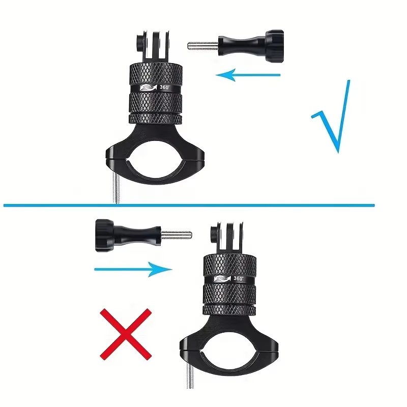 Support de guidon de vélo en alliage d'aluminium