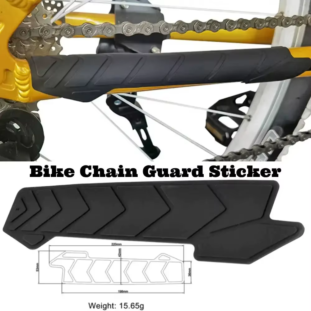 Autocollant de chaîne de vélo en Silicone